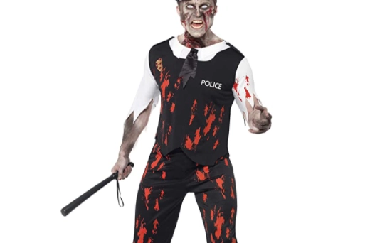 SMIFFYS Costume Zombie Poliziotto su amazon.com	