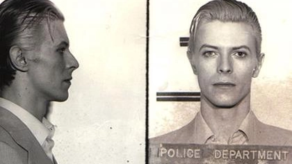 Bowie, “Duca Bianco” anche nella foto segnaletica scattata a New York nel ’76