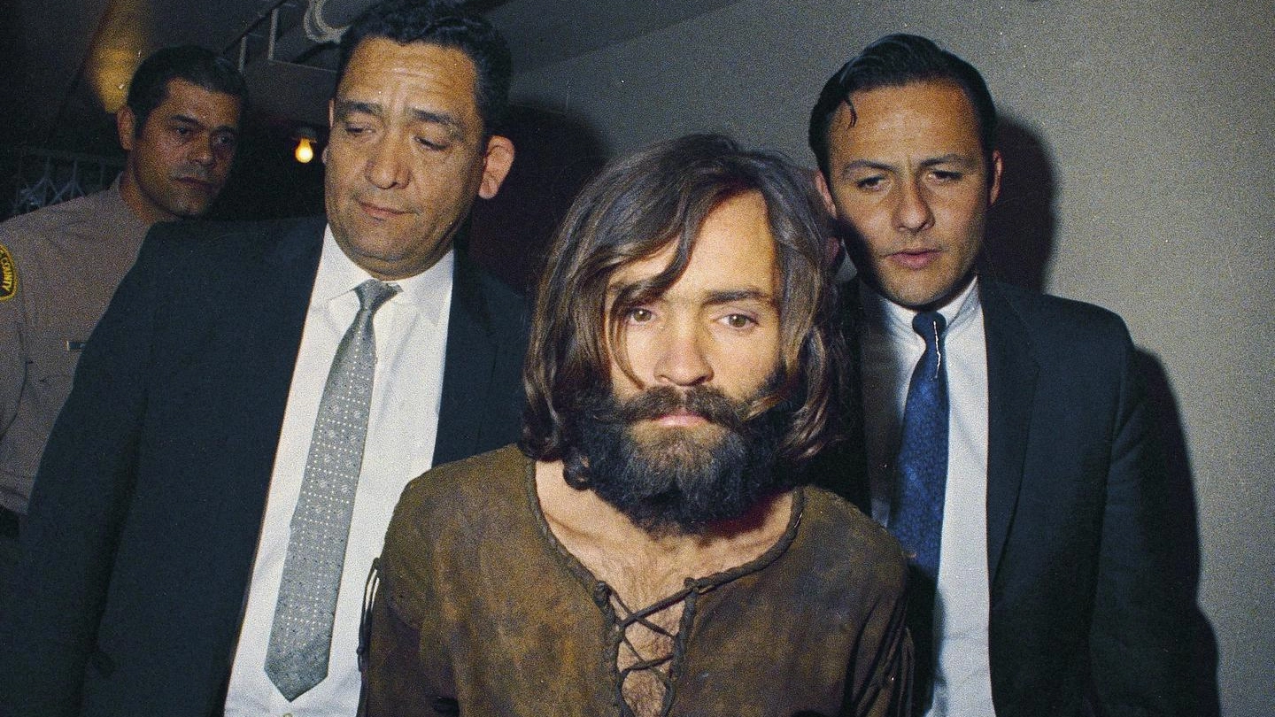 Charles Manson in un'immagine del 1969 (Ansa)