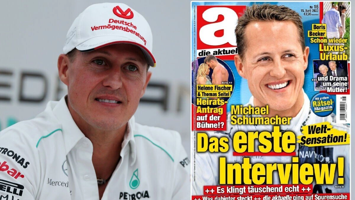 L'intervista a Schumacher creata con l'intelligenza artificiale