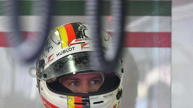 Vettel parla in italiano'insalata mista'