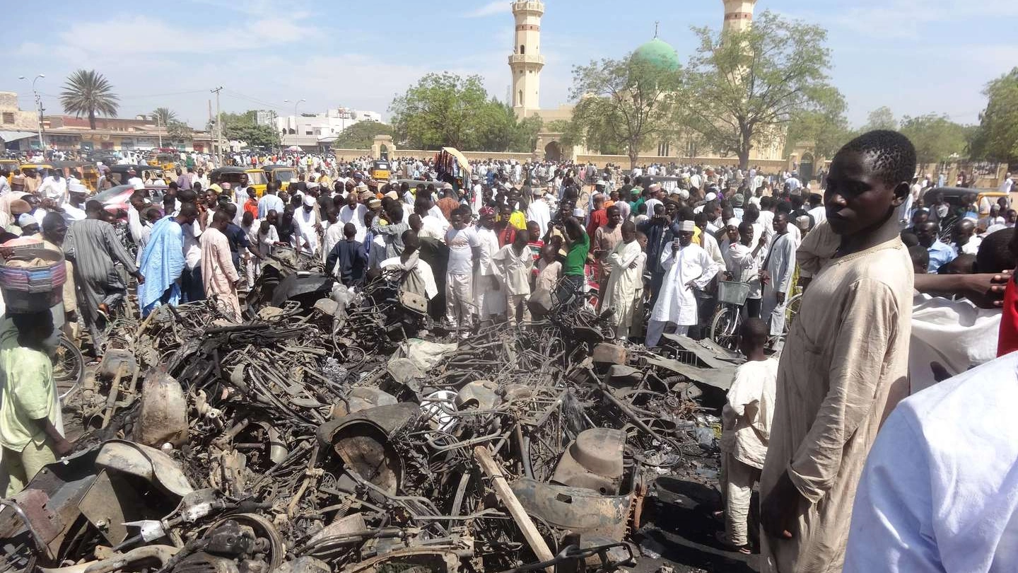 Un attentato in Nigeria (AFP)