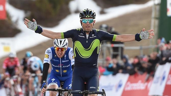 Un implacabile Alejandro Valverde conquista a La Molina la 4ª vittoria stagionale (Getty)