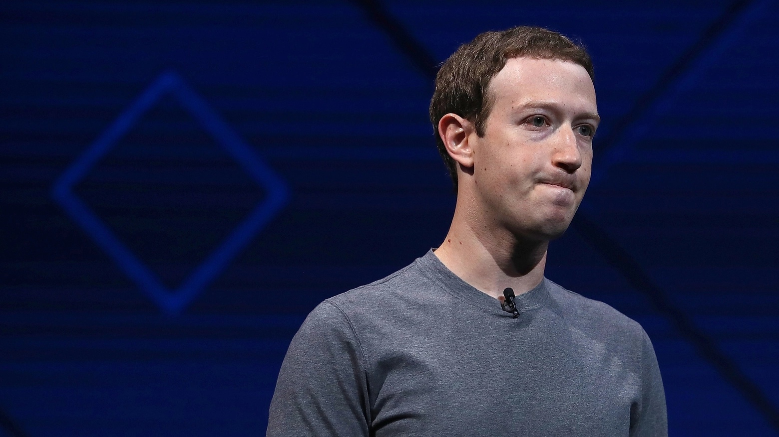 Mark Zuckerberg, fondatore e ceo di Facebook (Afp)