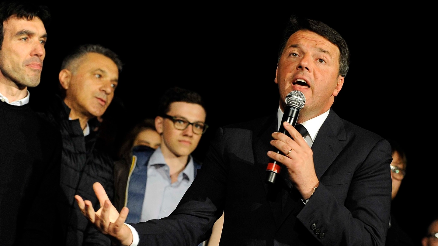 Primarie Pd, Renzi e il discorso della vittoria (Lapresse)