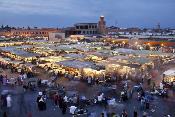 La città di Marrakech