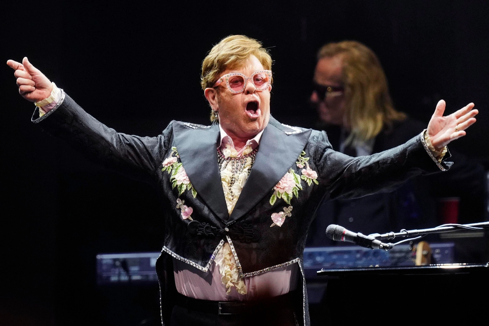 Elton John, foto generica (Ansa)