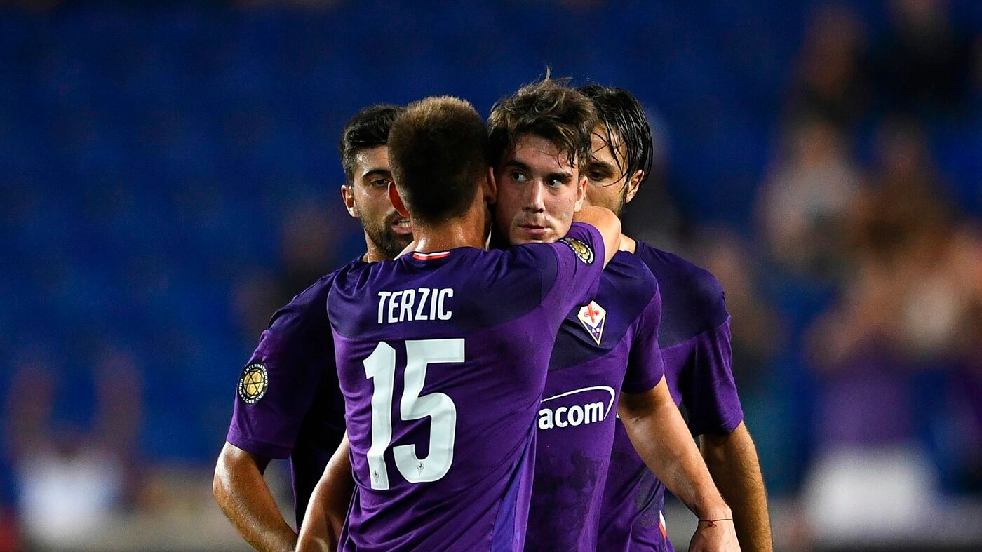 Vlahovic trascina la Fiorentina