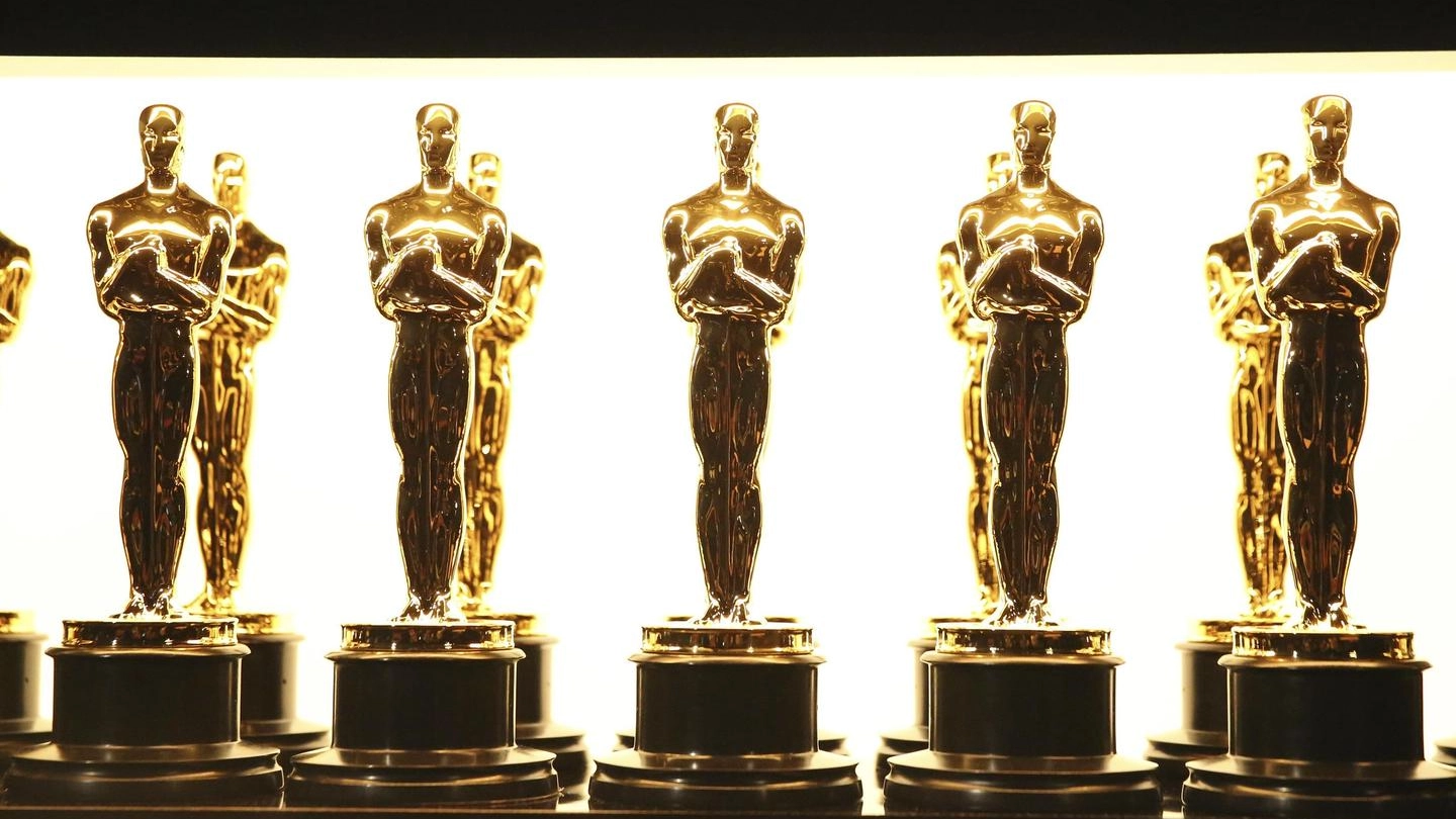 Le statuette dell'Oscar (Ansa)