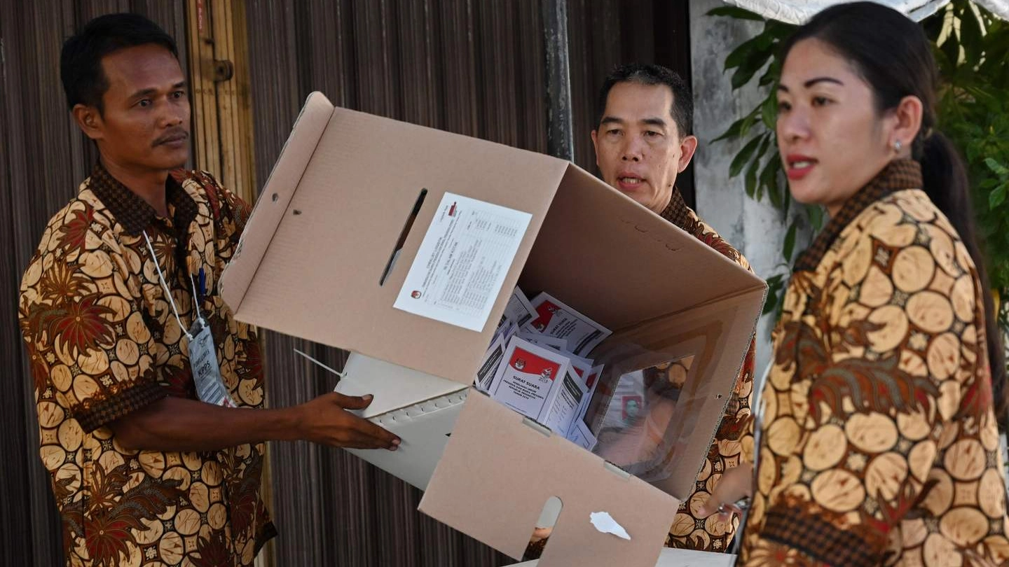 Elezioni Indonesia (Lapresse)