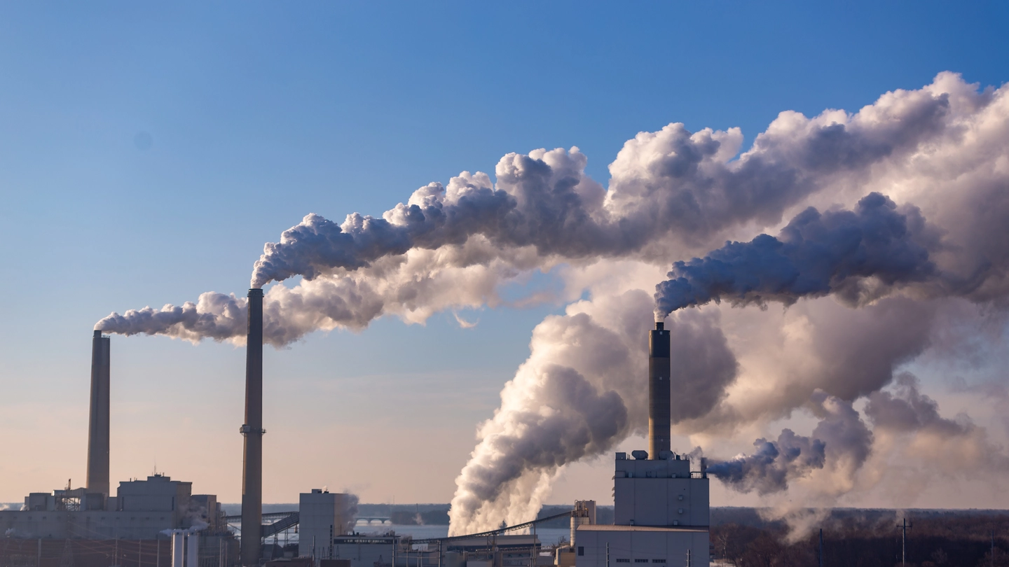 La concentrazione media dell'anidride carbonica nell'atmosfera nel 2022 è stata di 417 ppm