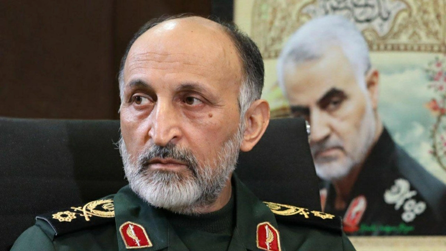 Mohammed Akiki, alto ufficiale dell'intelligence del Corpo delle Guardie della Rivoluzione Islamica (Ansa)