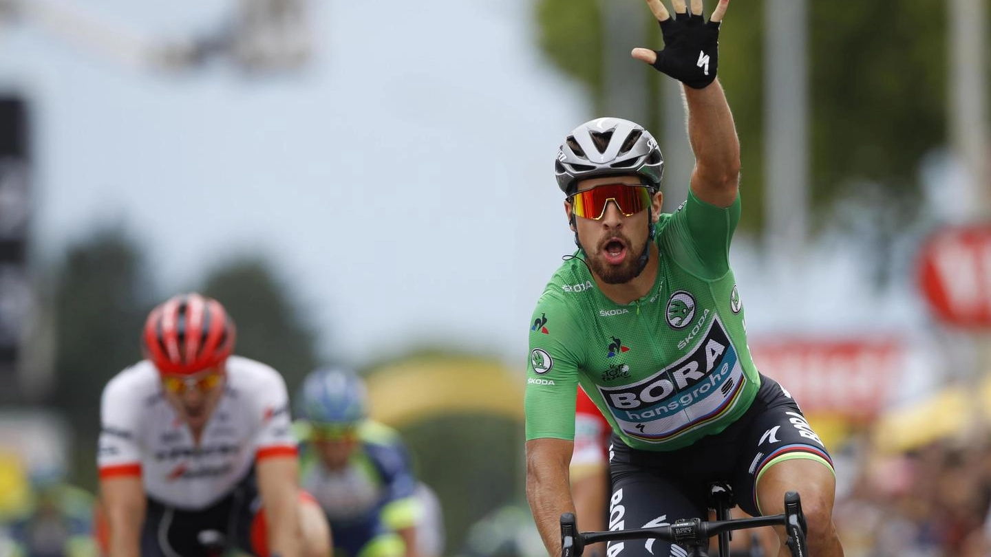 Tour de France 2018, Peter Sagan vince la tappa 13 (Ansa)
