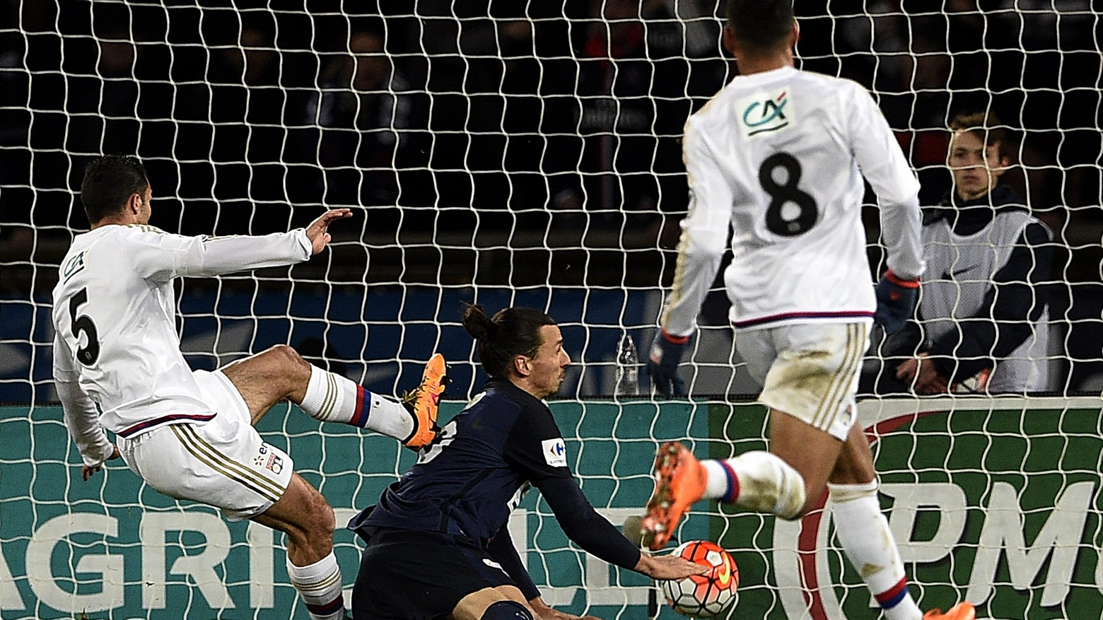 Zlatan Ibrahimovic, gol d'autore (AFP)