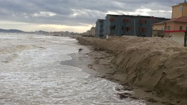 Erosione della spiaggia