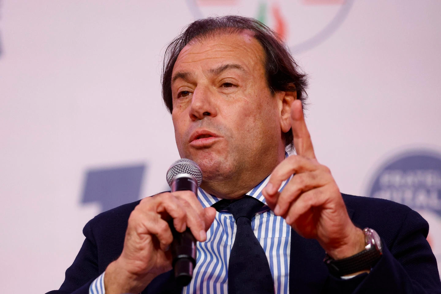 Il viceministro dell'Economia, Maurizio Leo (Ansa)