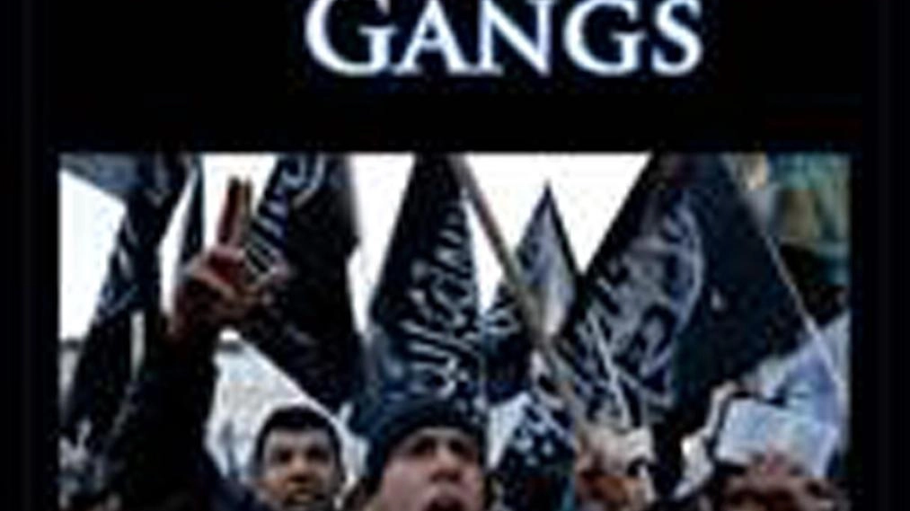 La copertina del presunto e-book, intitolato "Muslim gangs", pubblicato sul sito del SITE (Ansa)
