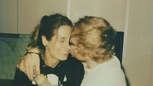 Ed Sheeran e la fidanzata Cherry Seaborn (Instagram)