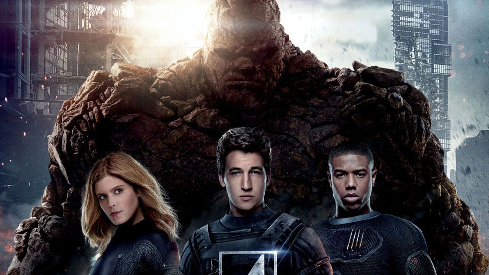 Un dettaglio del poster del film 'Fantastic Four' (2015) – Foto: 20th Century Fox