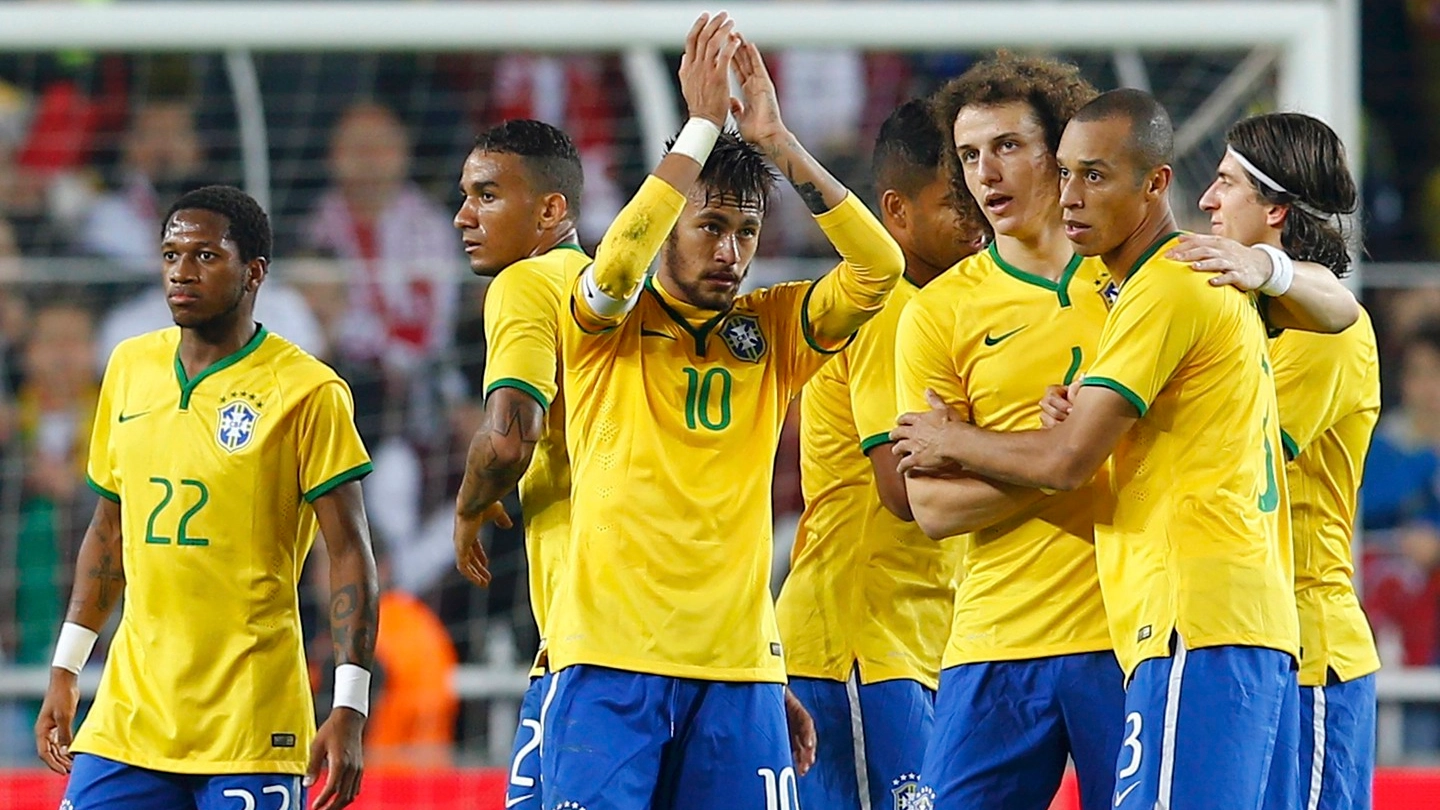 Brasile in festa con Neymar (Reuters)