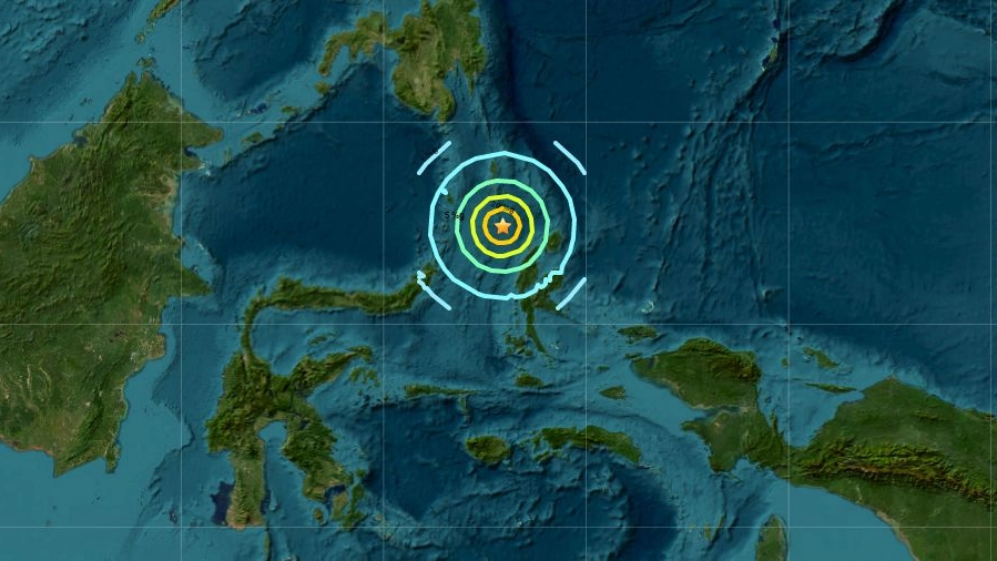 Terremoto in Indonesia, la mappa di Usgs