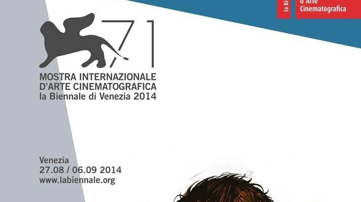 Il manifesto della 71esima mostra del cinema di Venzia (Ansa)