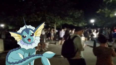 Pokemon Go, caccia a Vaporeon a Central Park (da twitter)