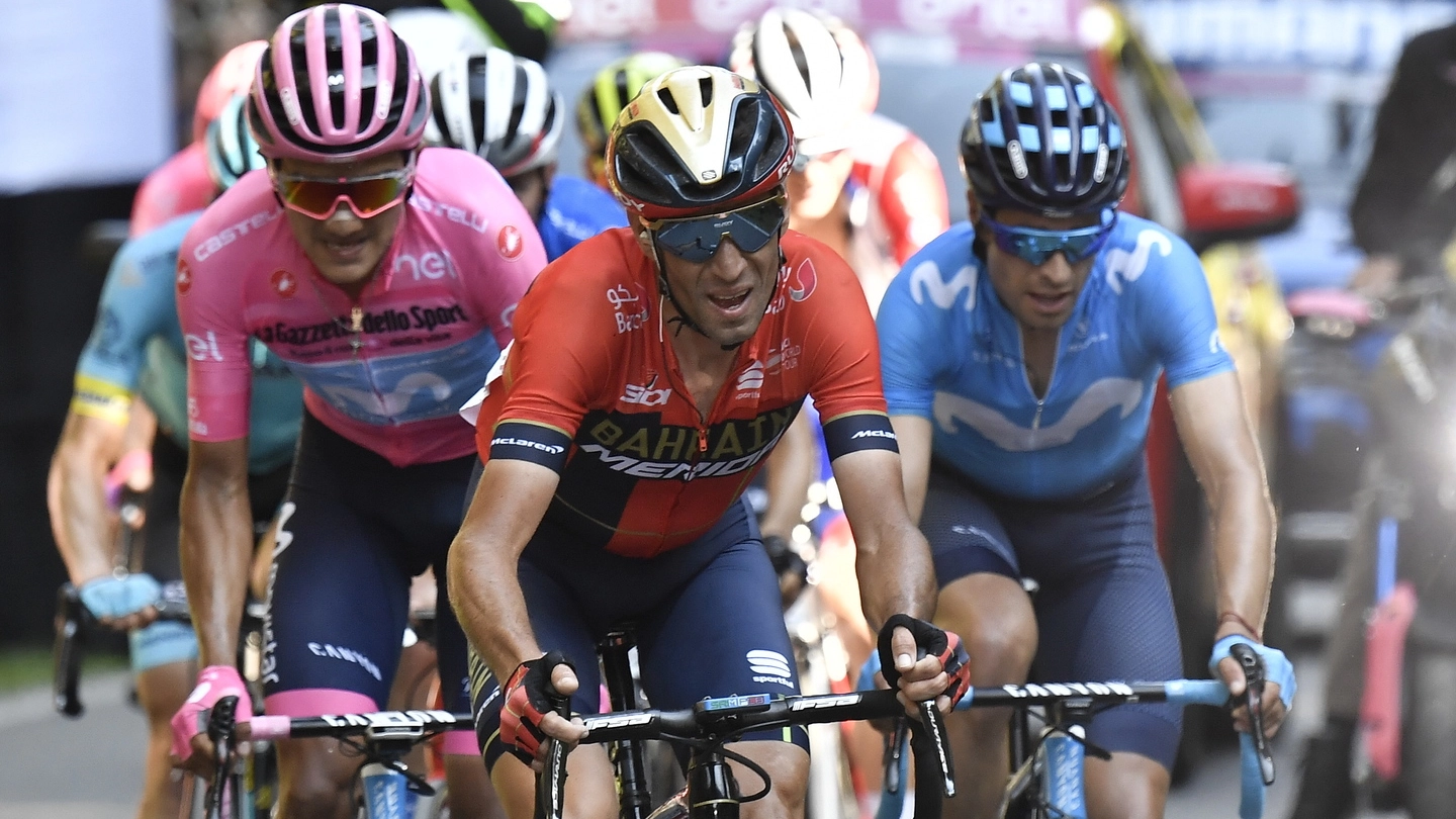 Giro d'Italia 2019, Nibali nella tappa 20 (LaPresse)