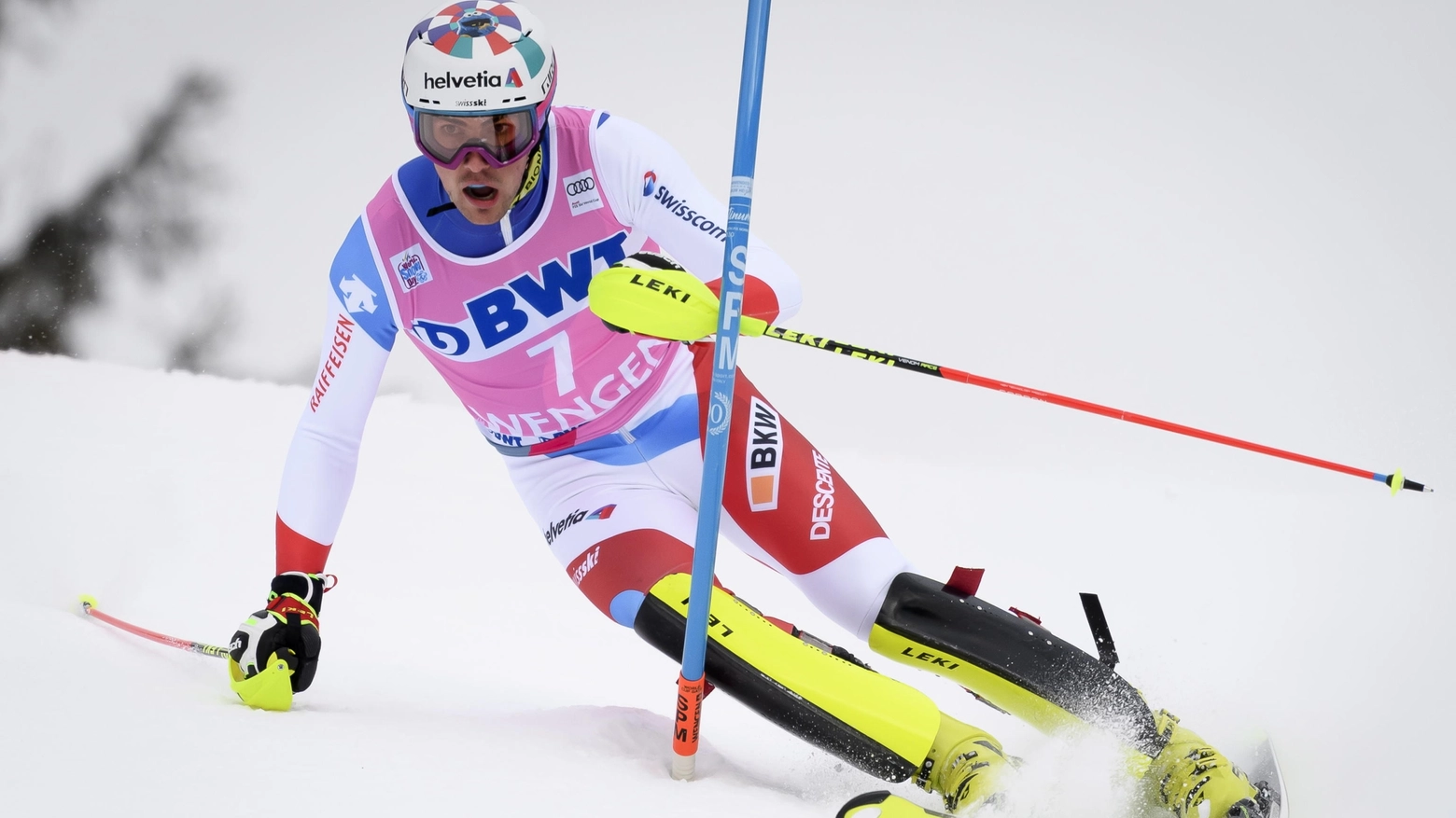 Yule è il primo a vincere tre slalom in stagione
