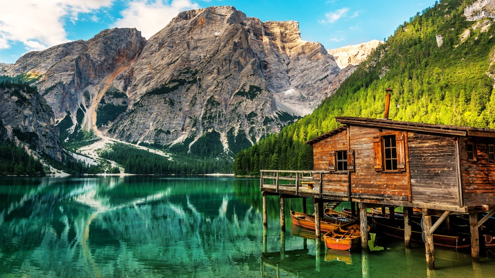 Il lago di Braies in Alto Adige