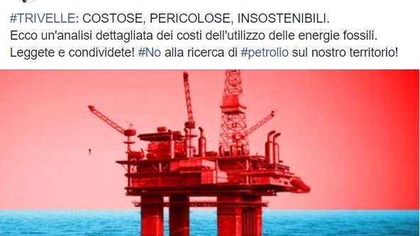 Sul blog di Beppe Grillo intervento anti-trivelle
