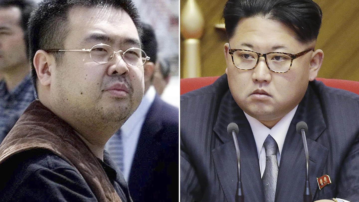 Kim Jong Nam e Kim Jong Un (Ansa)