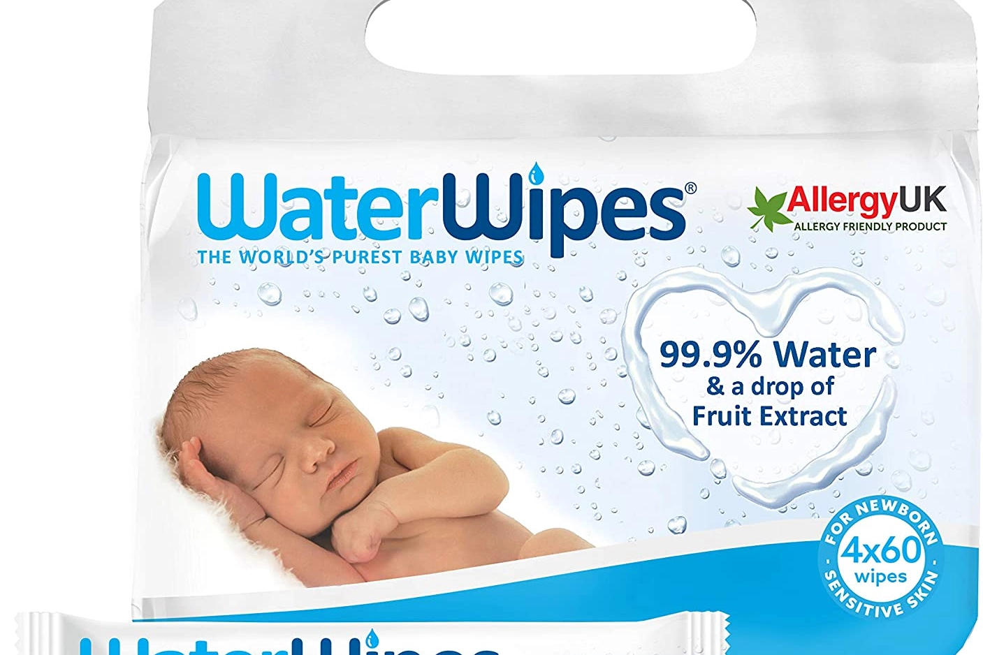 WaterWipes salviette umidificate su amazon.com