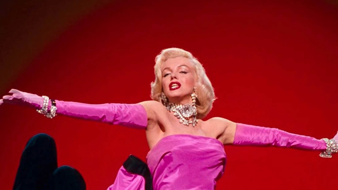 Marilyn_Monroe in 'Gli uomini preferiscono le bionde' (1953)