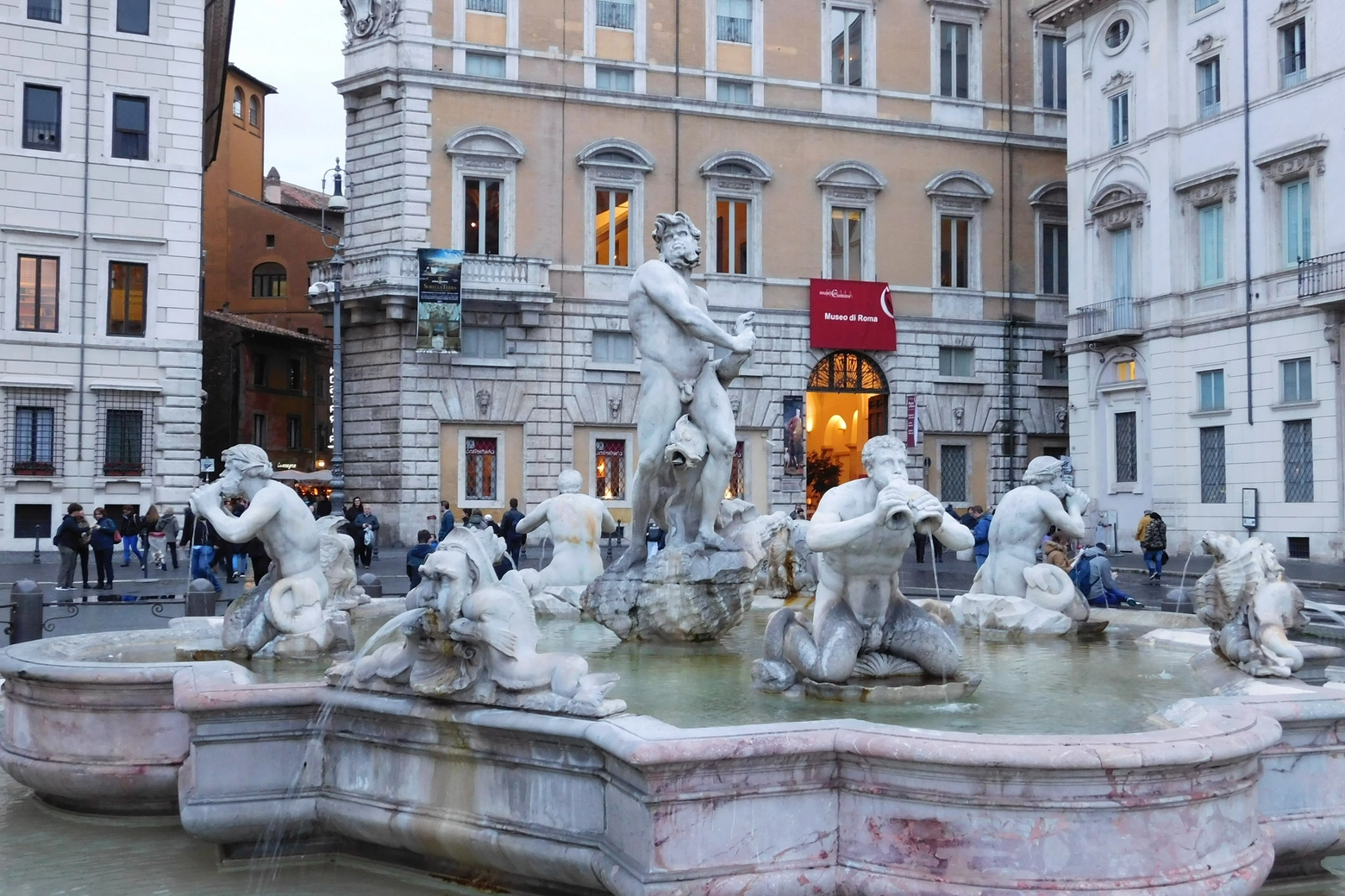 La Fontana del Moro di Piazza Navona