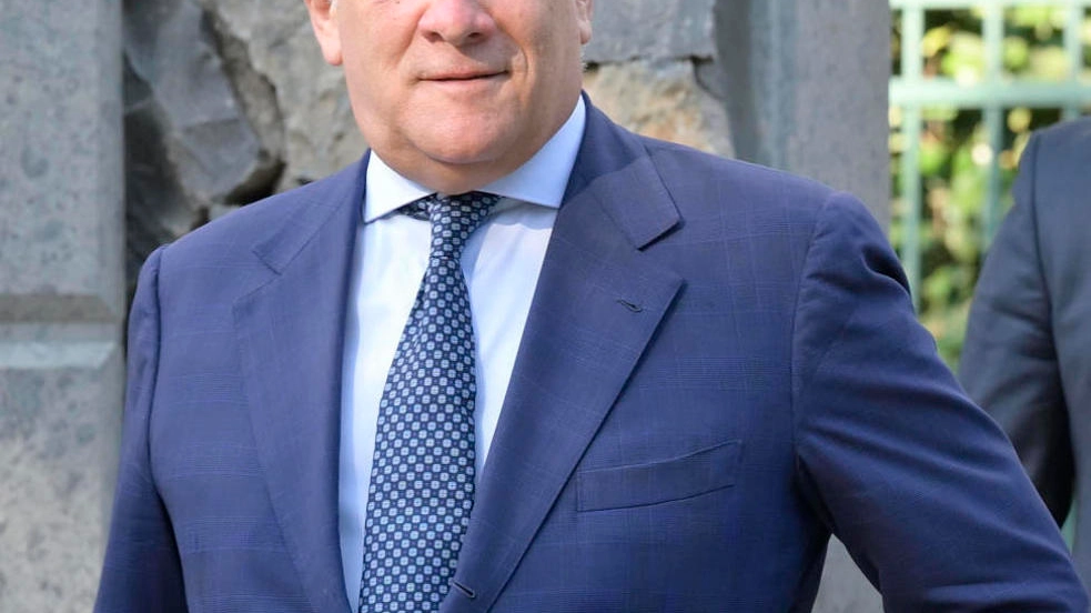 Il coordinatore nazionale degli azzurri Antonio Tajani, romano, classe 1953