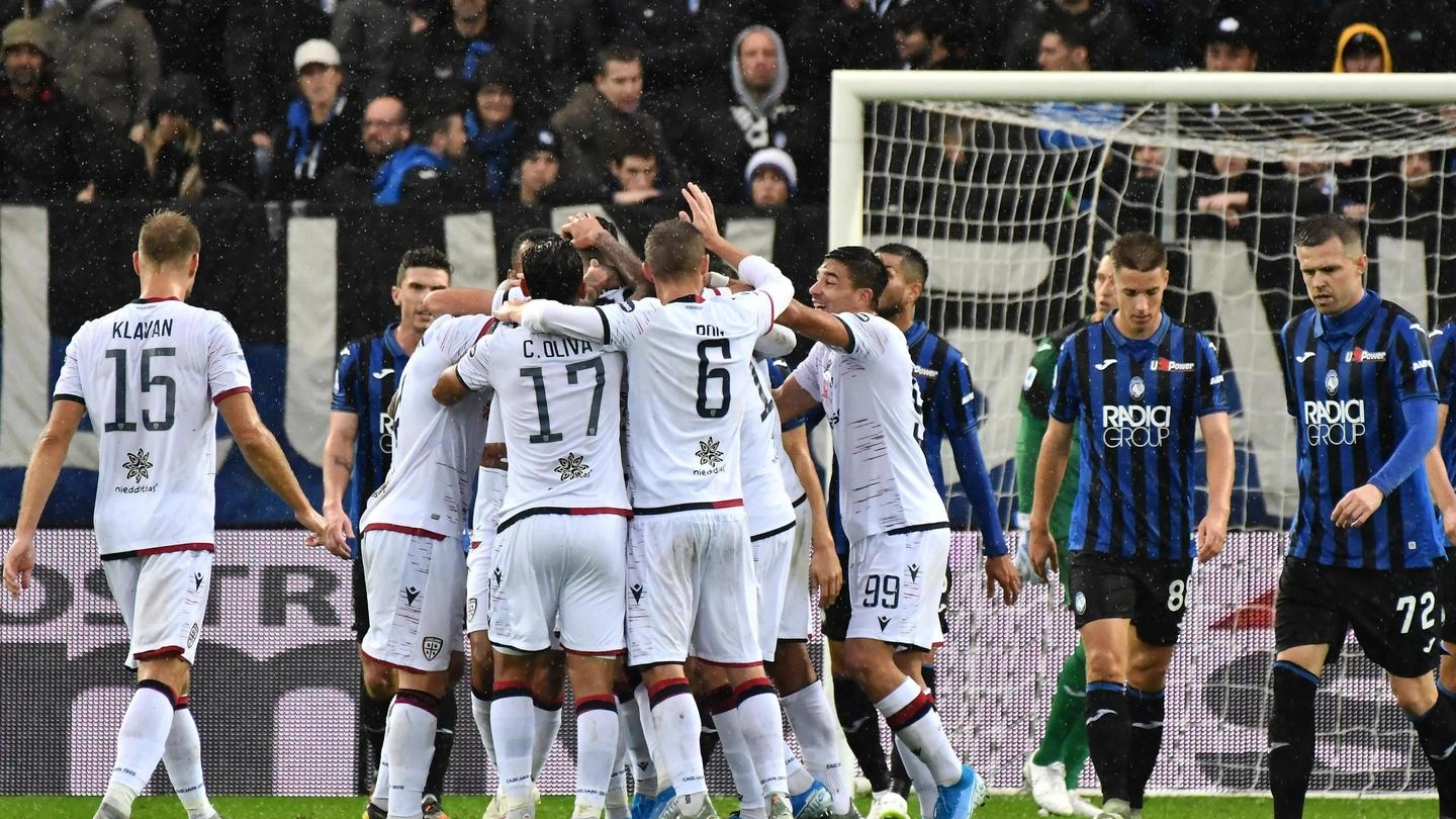 Atalanta-Cagliari 0-2 (Ansa)
