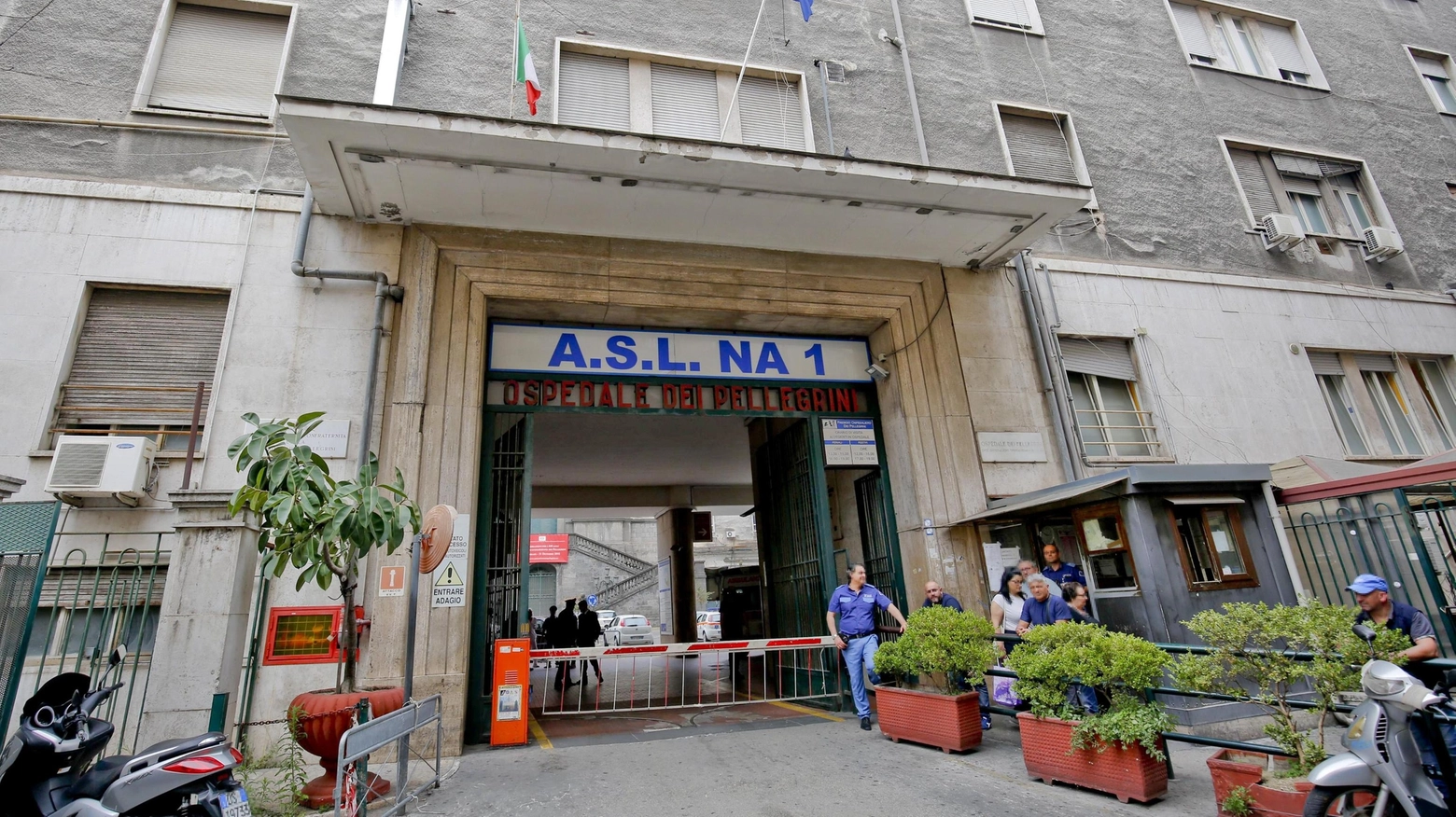 L'ospedale "Vecchio Pellegrini" della Asl Napoli 1 (foto d'archivio)