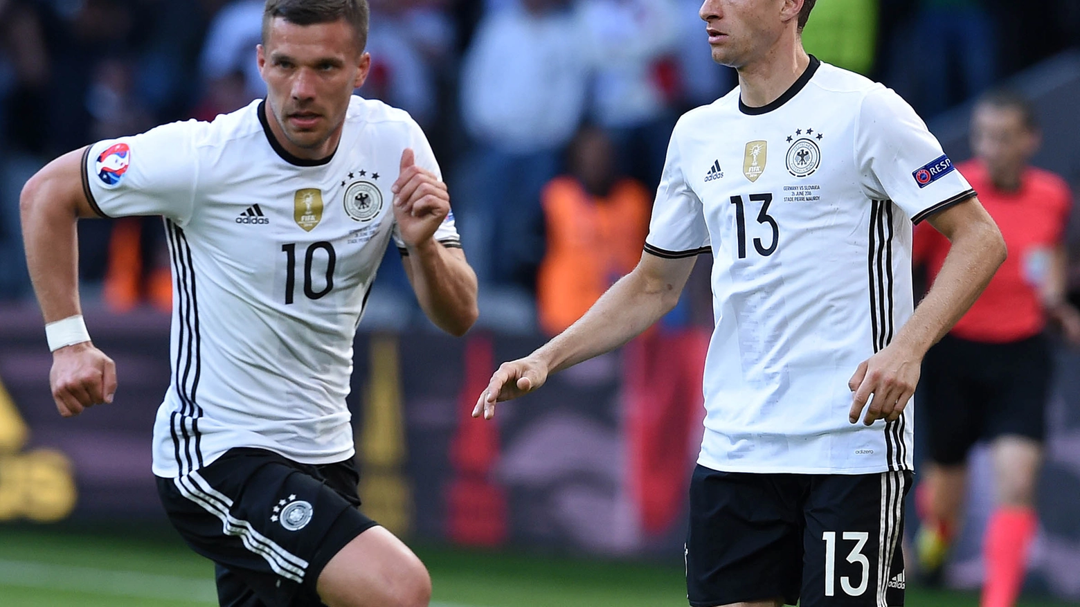 Thomas Muller e Lukas Podolski (Alive)
