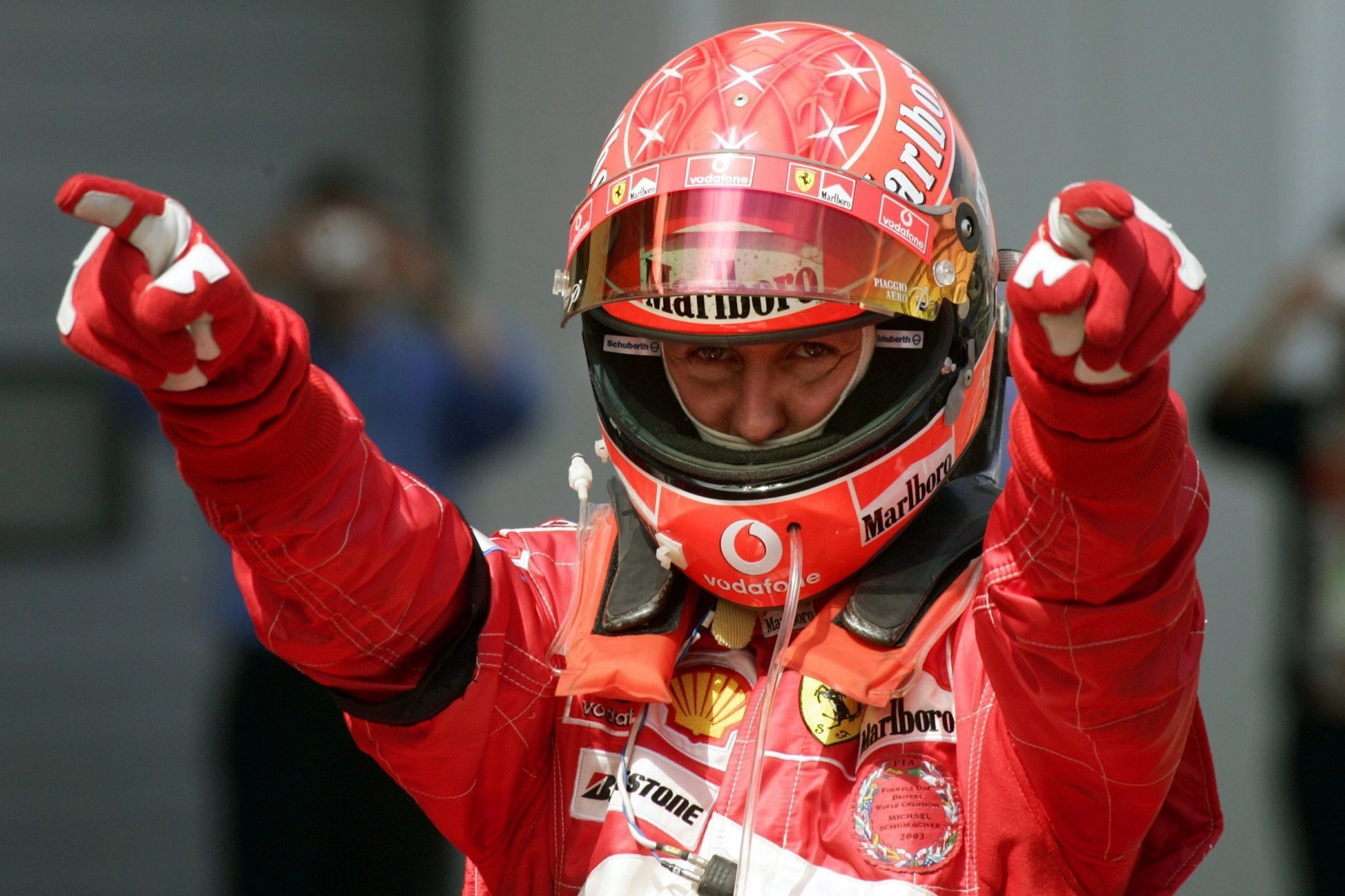 Michael Schumacher nel 2004