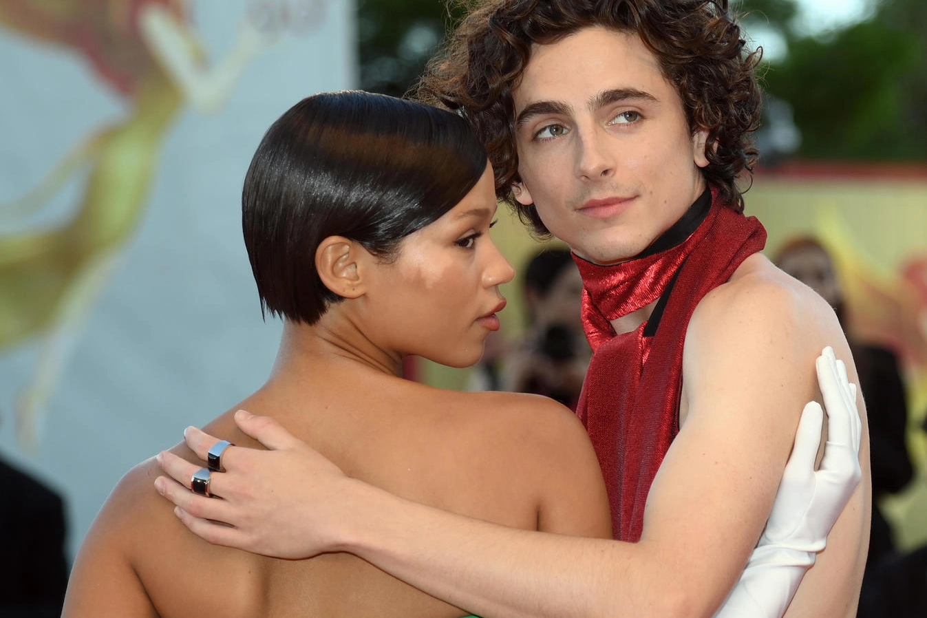 Timothee Chalamet e Taylor Russell (Ansa)