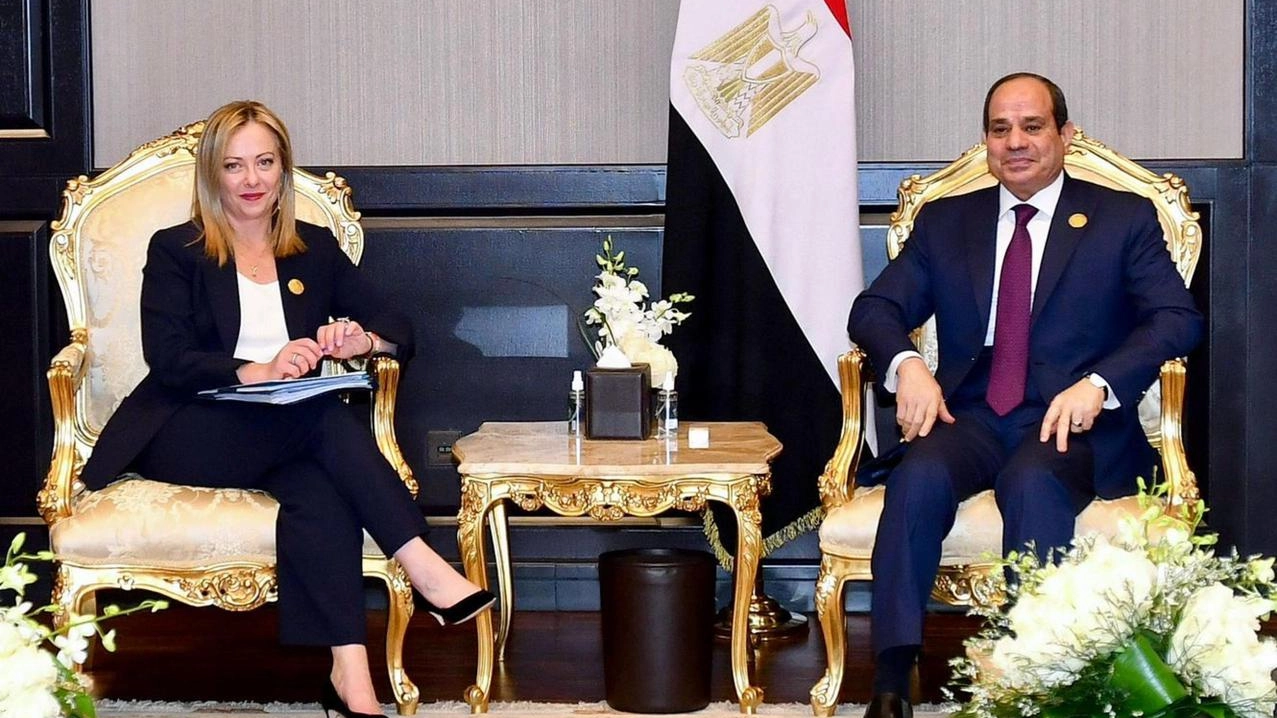 Al Sisi a Meloni, 'impegno condiviso per pace duratura'