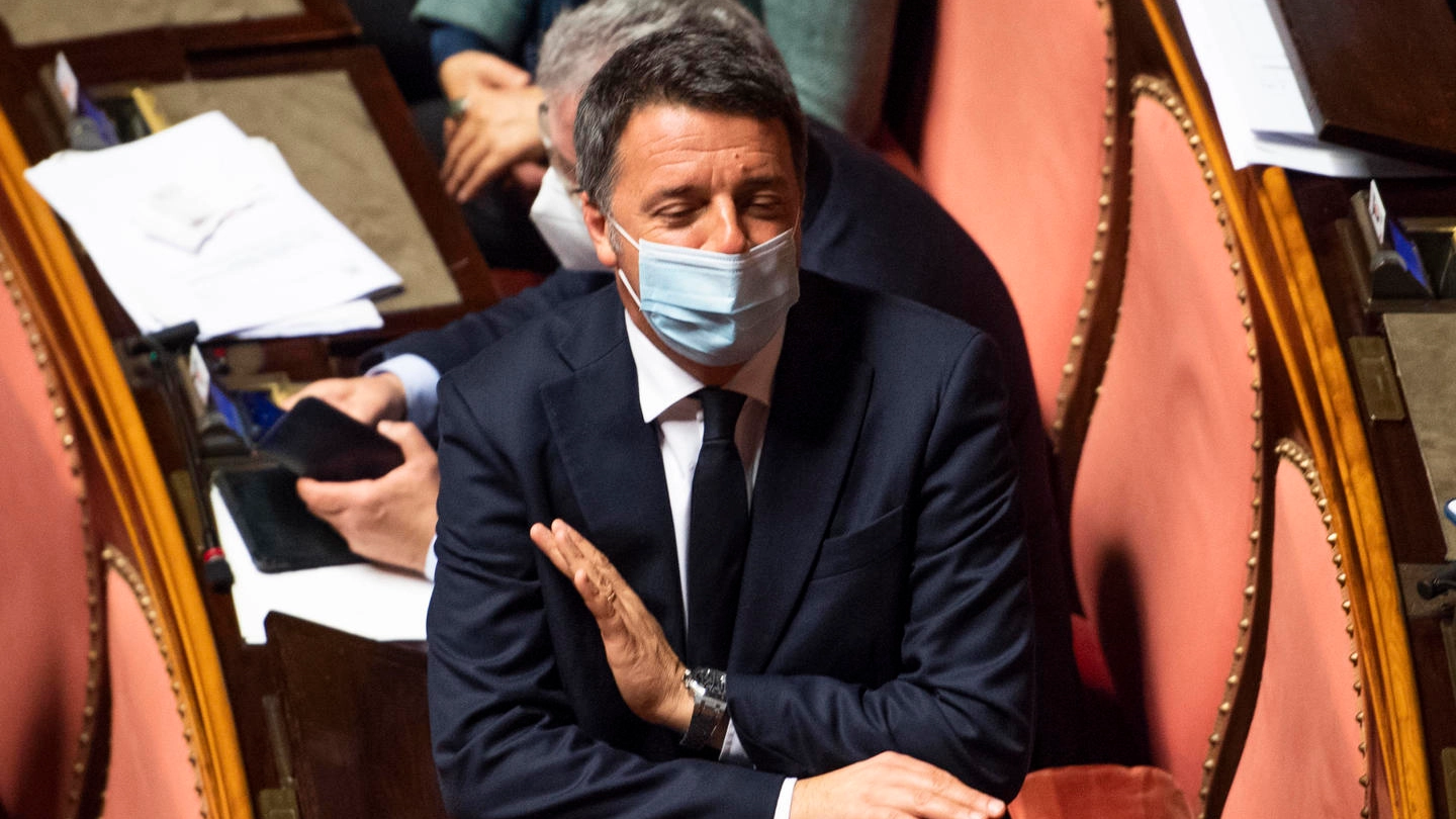 Il leader di Italia Viva Matteo Renzi (Ansa)