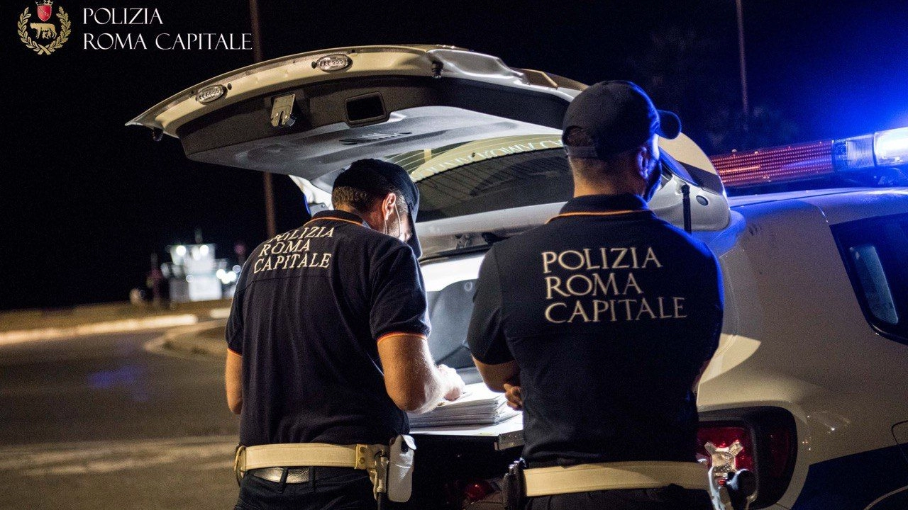 Polizia locale Roma Capitale, controlli 