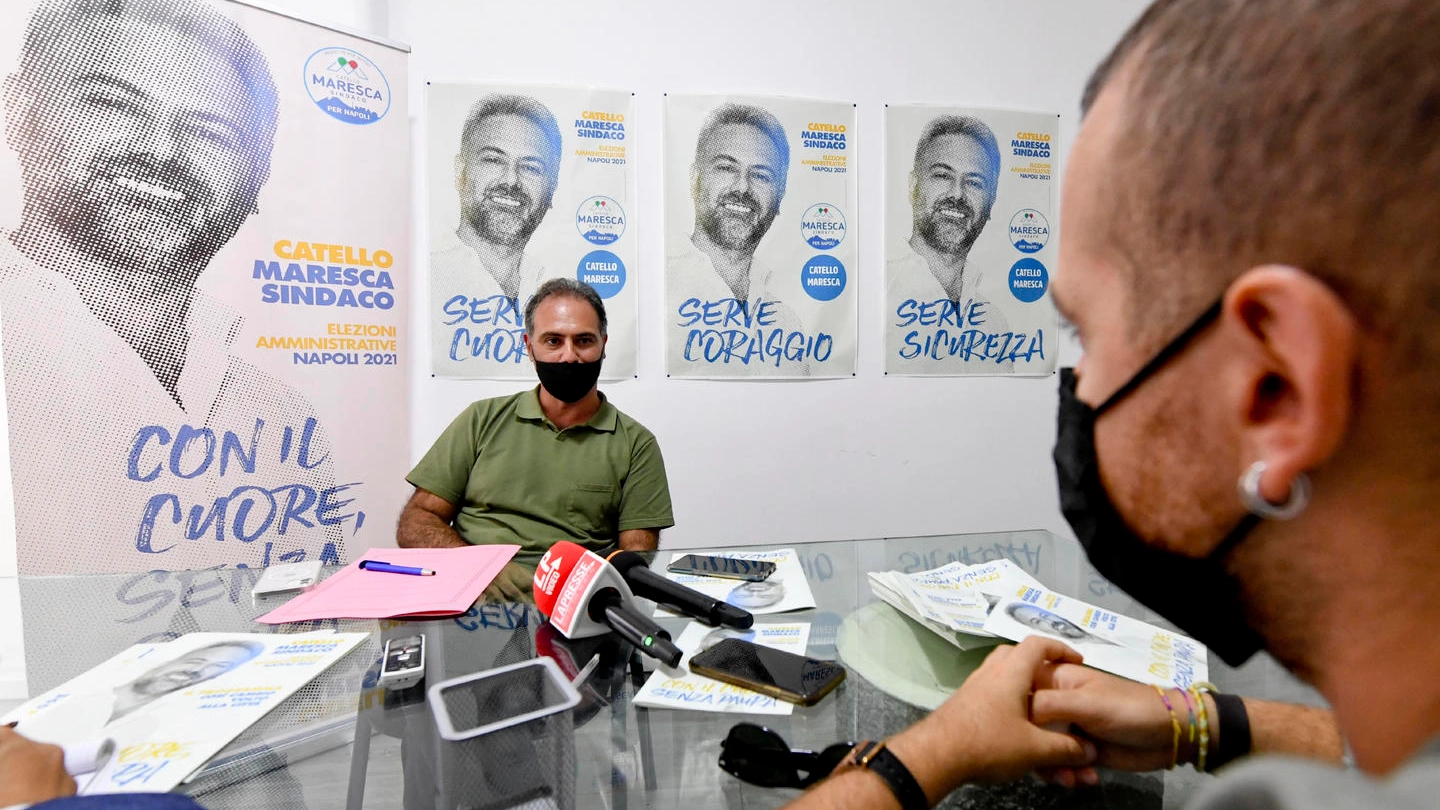 Catello Maresca, candidato sindaco del centrodestra a Napoli