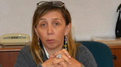 Il sindaco di Campiglia Marittima, Rossana Soffritti