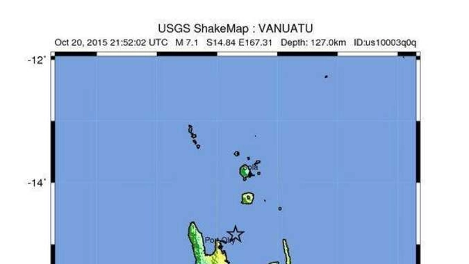Terremoto 7.2 a Vanuatu, allerta tsunami