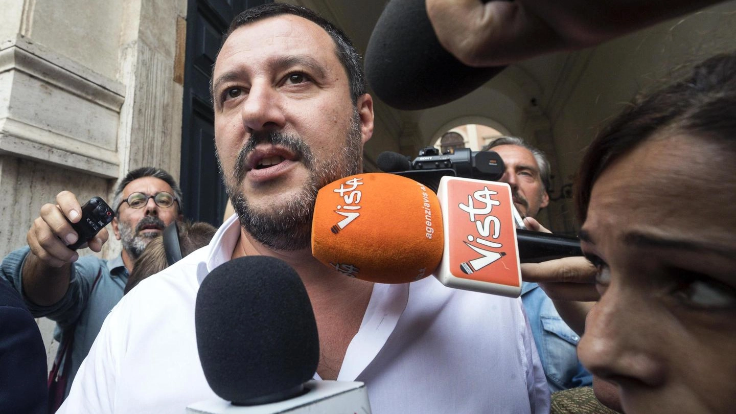 Il vicepremier Matteo Salvini (Ansa)