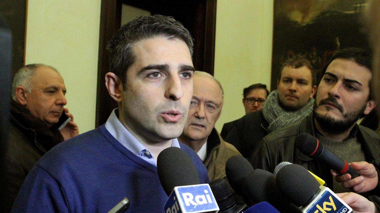 Il sindaco M5S di Parma, Federico Pizzarotti (Ansa)