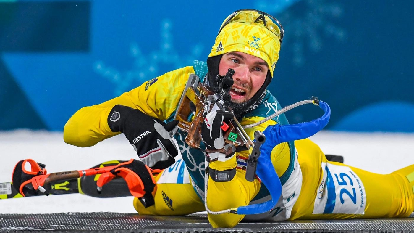 Lindstroem chiude in testa la quarta frazione: Svezia oro nella staffetta di biathlon